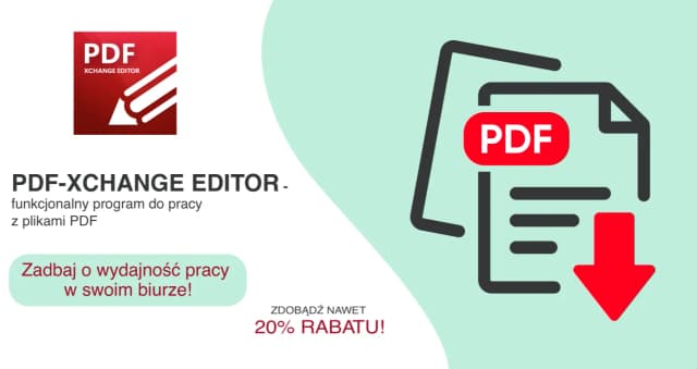 Thumb for PDF-XChange Editor - funkcjonalny program do pracy z plikami PDF. Zdobądź nawet 20% rabatu!