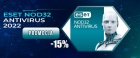 ESET NOD32 Antivirus 2022 - godna zaufania, dyskretna i lekka ochrona dla Twojego komputera -15%